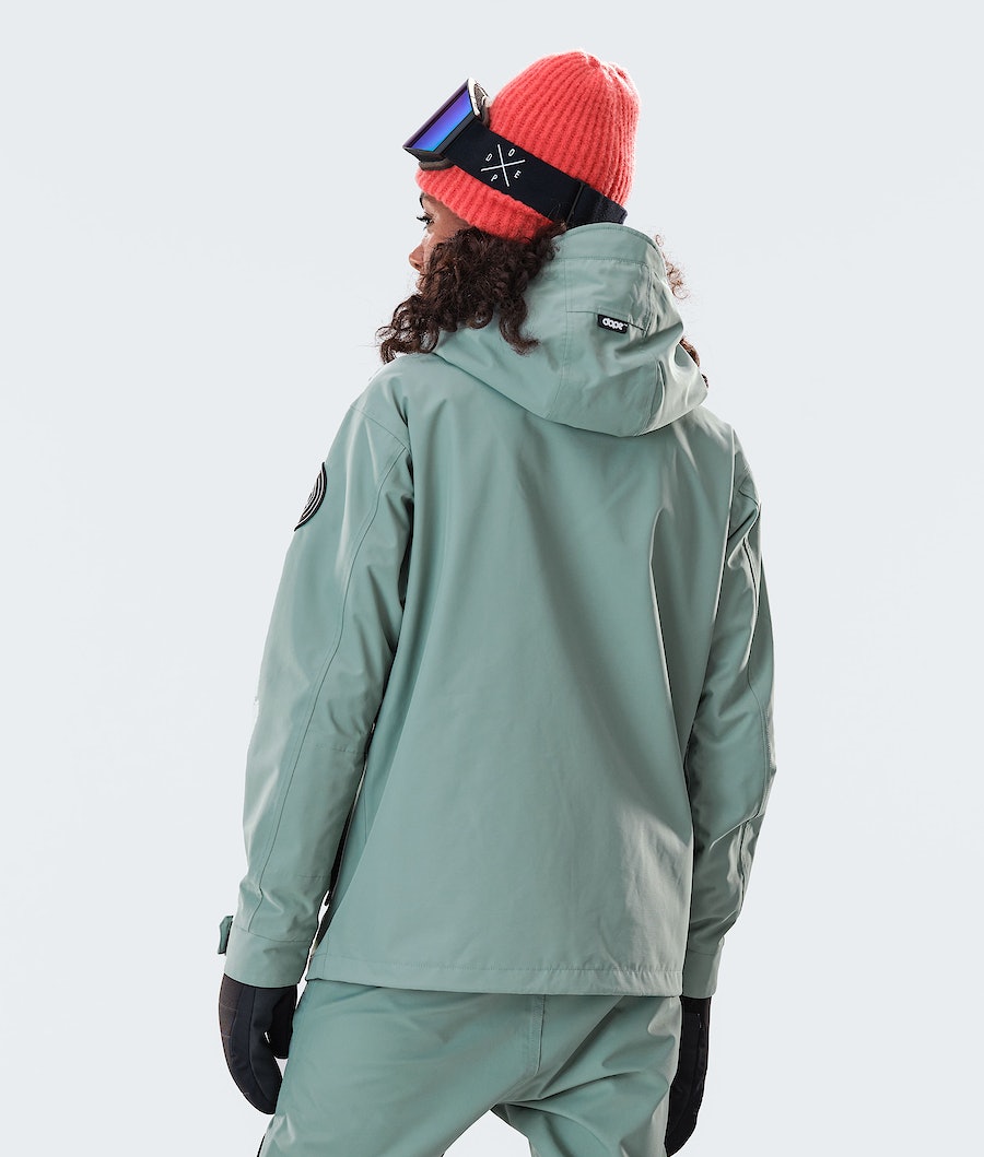 Chaqueta Snowboard Dope Blizzard FZ W 2020 Mujer Verde | 917-ARLHOM