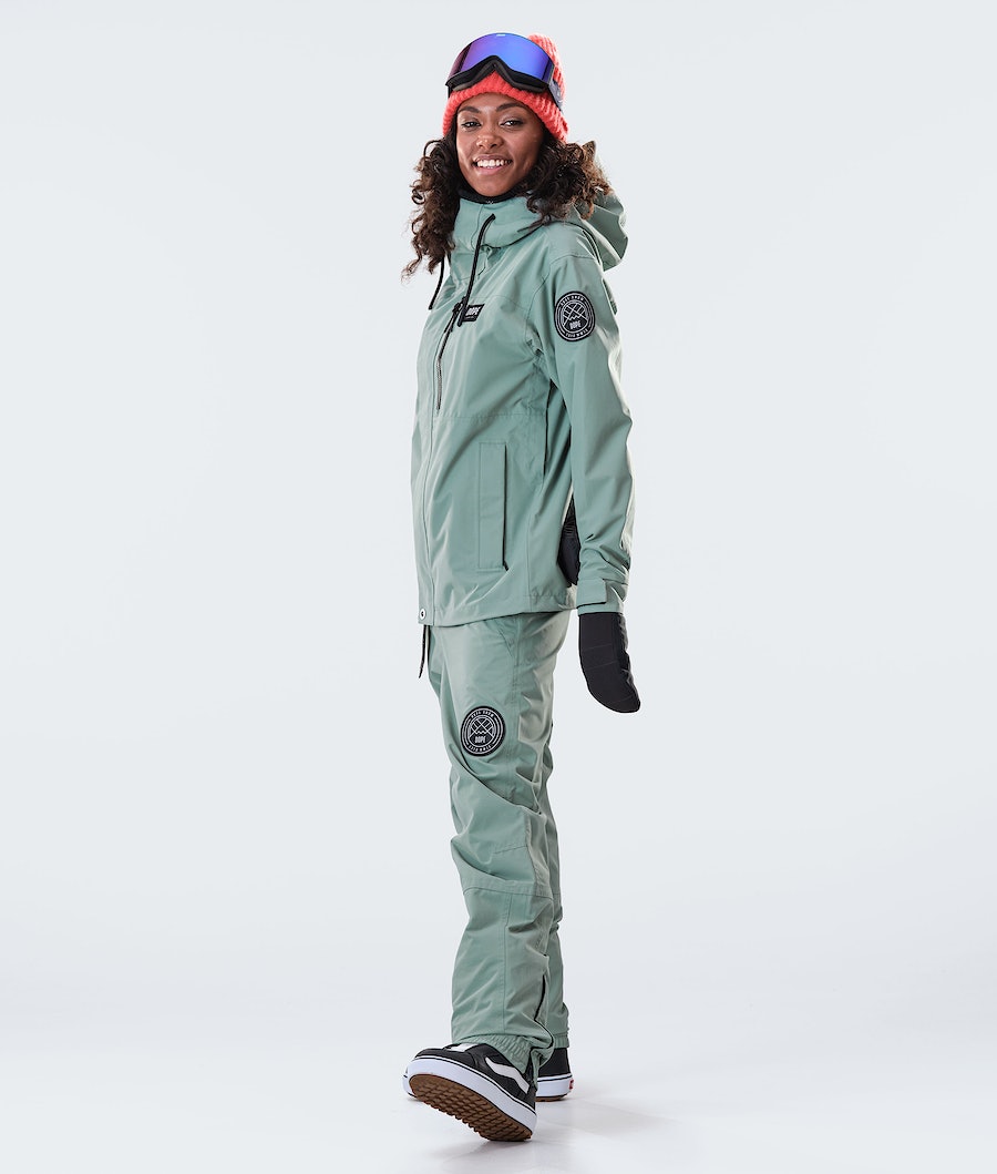 Chaqueta Snowboard Dope Blizzard FZ W 2020 Mujer Verde | 917-ARLHOM