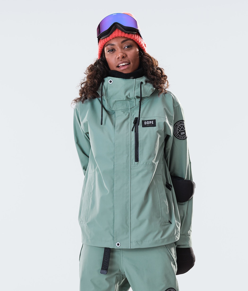 Chaqueta Snowboard Dope Blizzard FZ W 2020 Mujer Verde | 917-ARLHOM