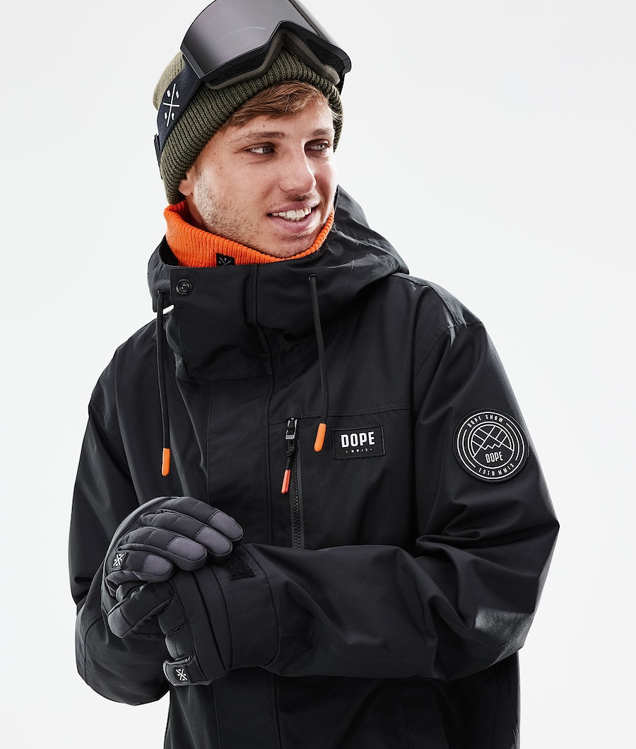 Chaqueta Snowboard Dope Blizzard Full Zip 2021 Hombre Negras | 816-AXNIPK