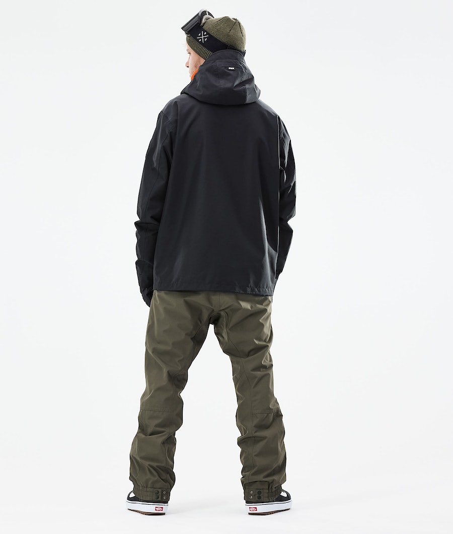 Chaqueta Snowboard Dope Blizzard Full Zip 2021 Hombre Negras | 816-AXNIPK