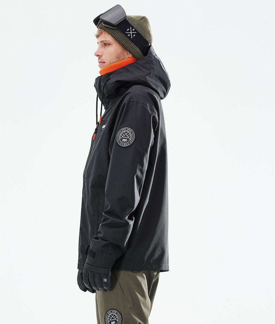 Chaqueta Snowboard Dope Blizzard Full Zip 2021 Hombre Negras | 816-AXNIPK