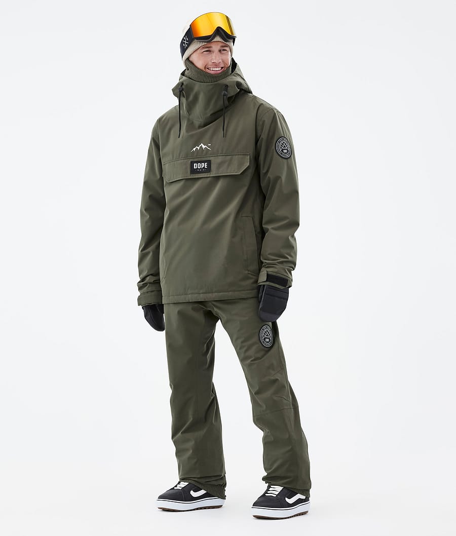 Chaqueta Snowboard Dope Blizzard Hombre Verde Oliva Verde | 051-SVUYRD