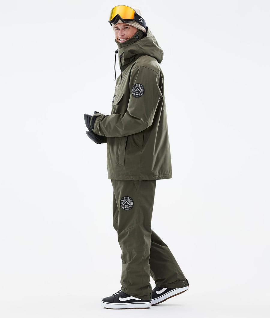 Chaqueta Snowboard Dope Blizzard Hombre Verde Oliva Verde | 051-SVUYRD