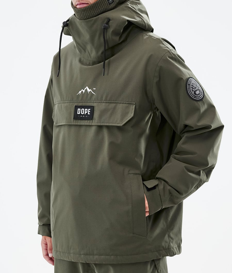 Chaqueta Snowboard Dope Blizzard Hombre Verde Oliva Verde | 051-SVUYRD