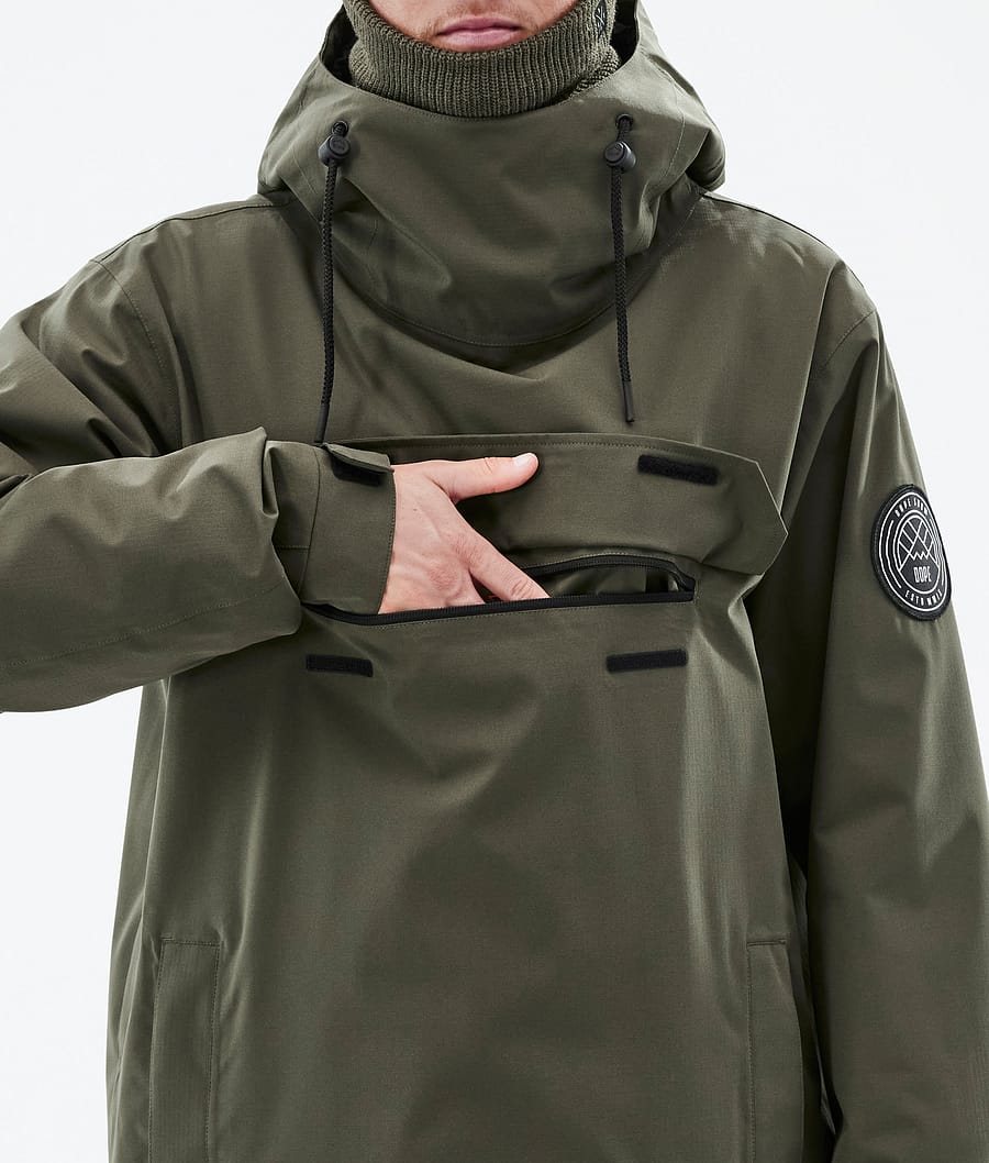 Chaqueta Snowboard Dope Blizzard Hombre Verde Oliva Verde | 051-SVUYRD