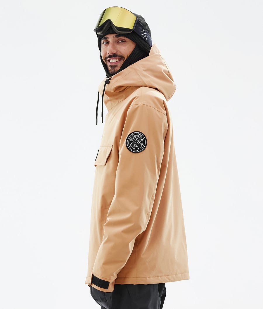 Chaqueta Snowboard Dope Blizzard Hombre Kaki Amarillo | 746-QUSLBK