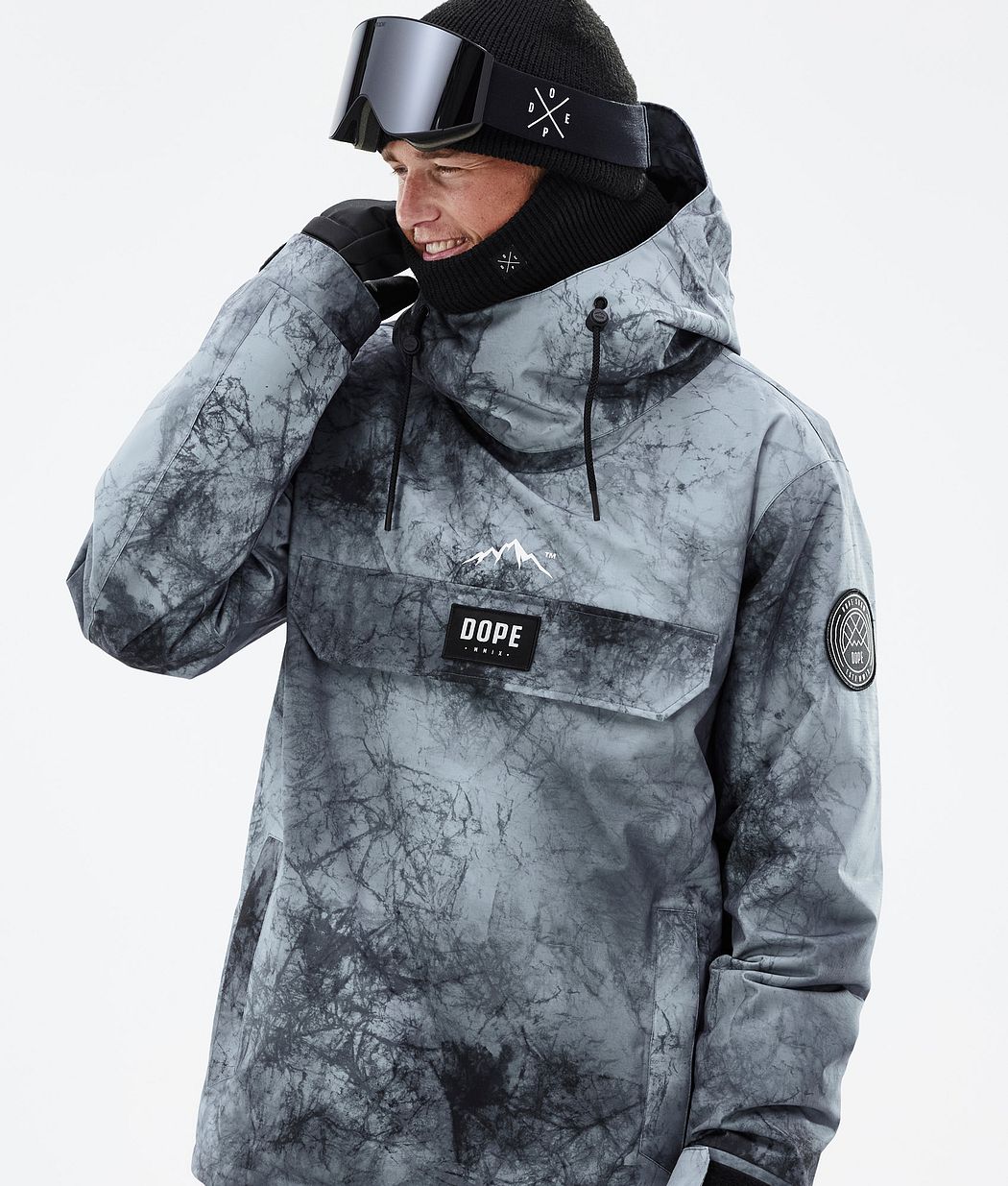 Chaqueta Snowboard Dope Blizzard Hombre Gris Azules Negras | 874-WZJONP