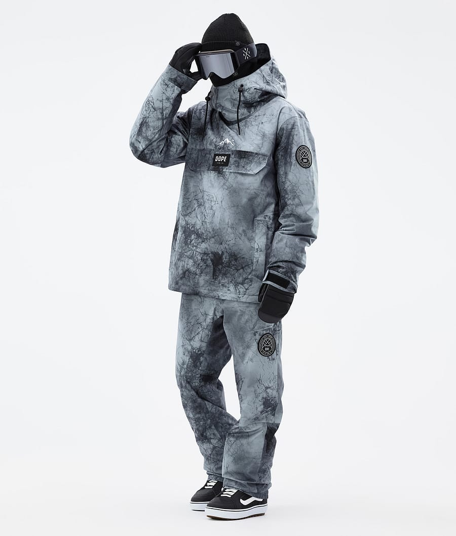 Chaqueta Snowboard Dope Blizzard Hombre Gris Azules Negras | 874-WZJONP