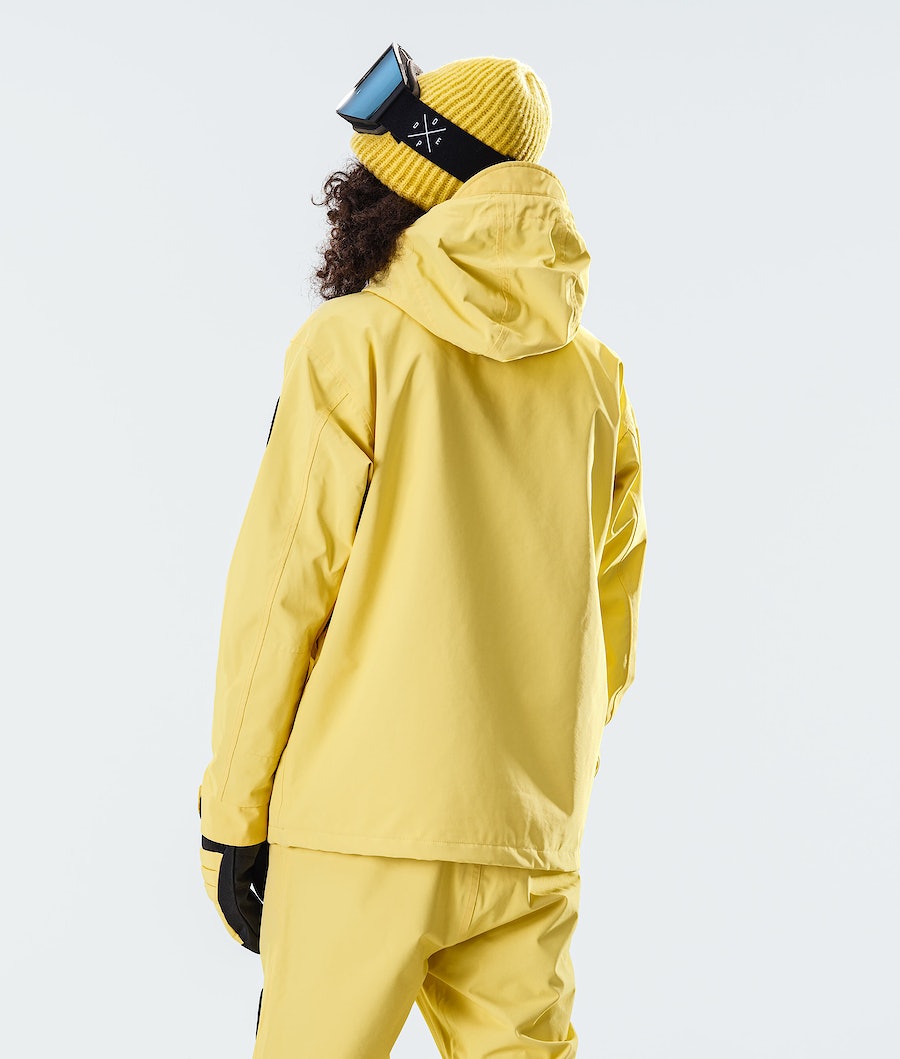 Chaqueta Snowboard Dope Blizzard PO W 2020 Mujer Amarillo | 139-CAEUSJ