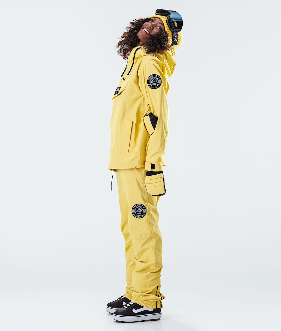Chaqueta Snowboard Dope Blizzard PO W 2020 Mujer Amarillo | 139-CAEUSJ