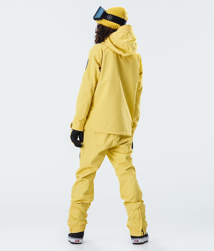 Chaqueta Snowboard Dope Blizzard PO W 2020 Mujer Amarillo | 139-CAEUSJ