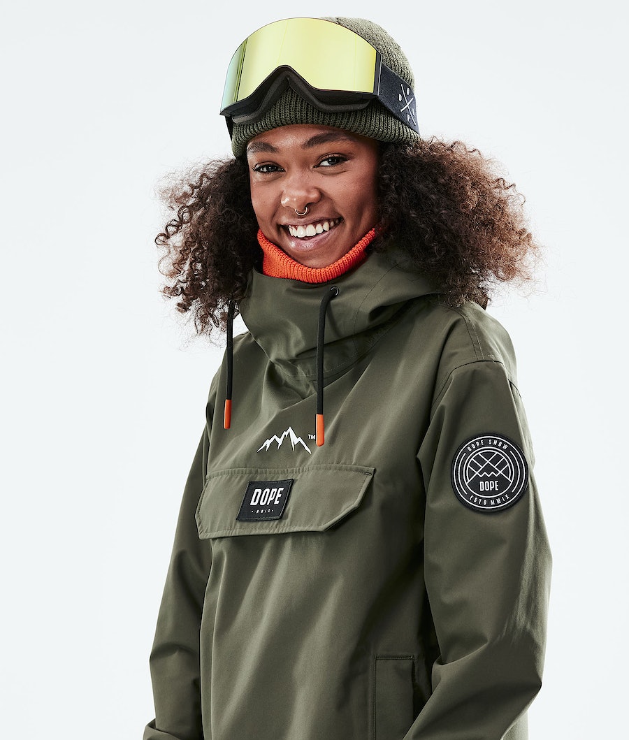 Chaqueta Snowboard Dope Blizzard W 2021 Mujer Verde Oliva Verde | 412-OIWJGQ