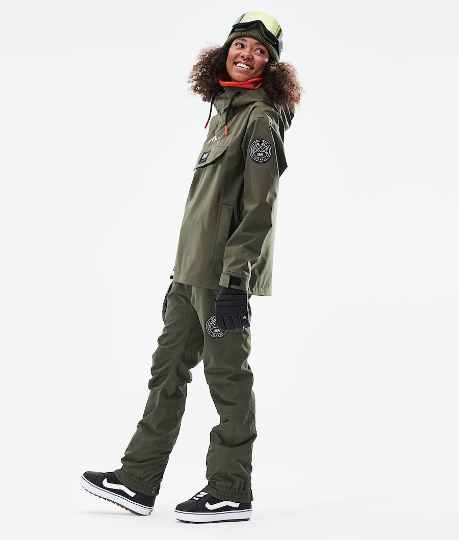 Chaqueta Snowboard Dope Blizzard W 2021 Mujer Verde Oliva Verde | 412-OIWJGQ