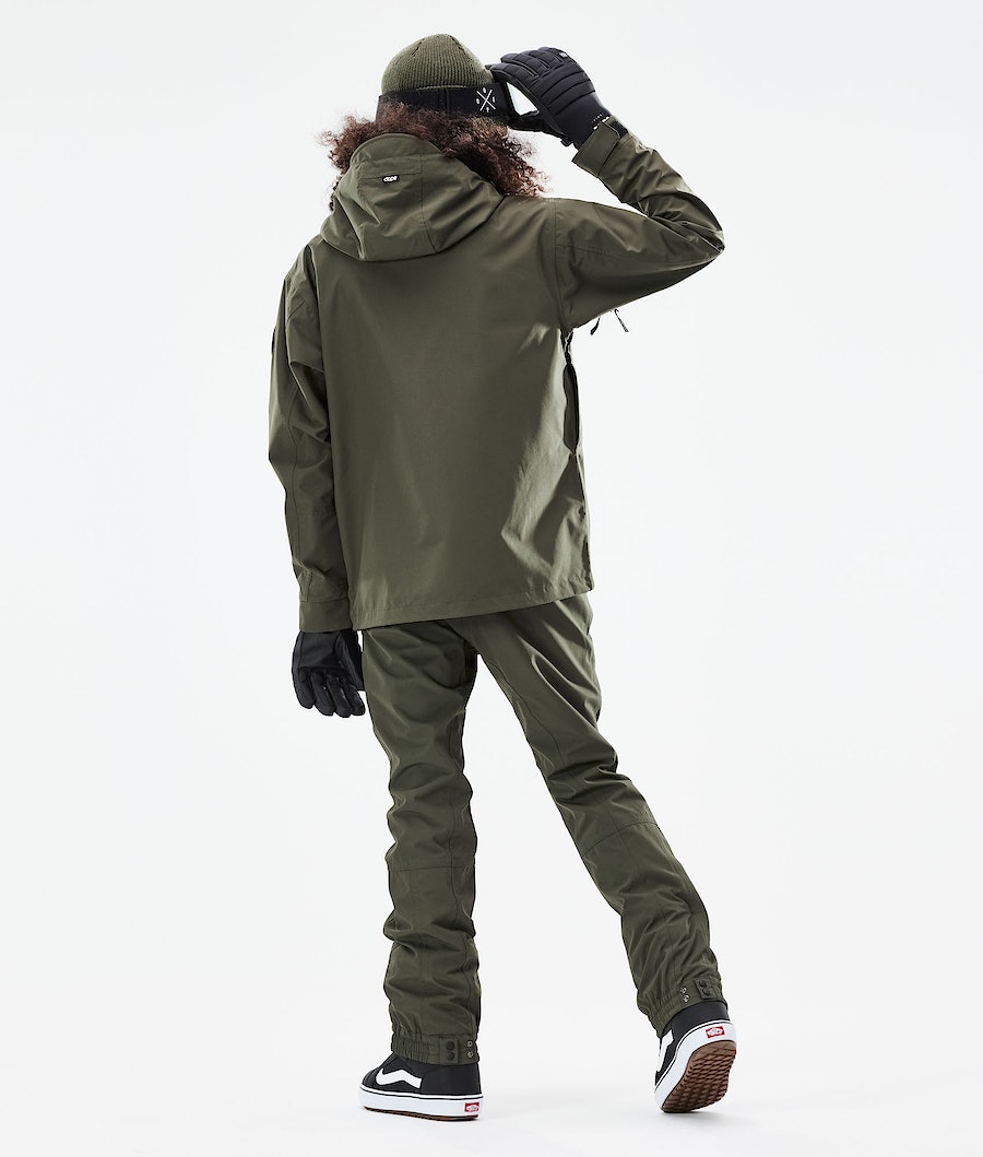 Chaqueta Snowboard Dope Blizzard W 2021 Mujer Verde Oliva Verde | 412-OIWJGQ