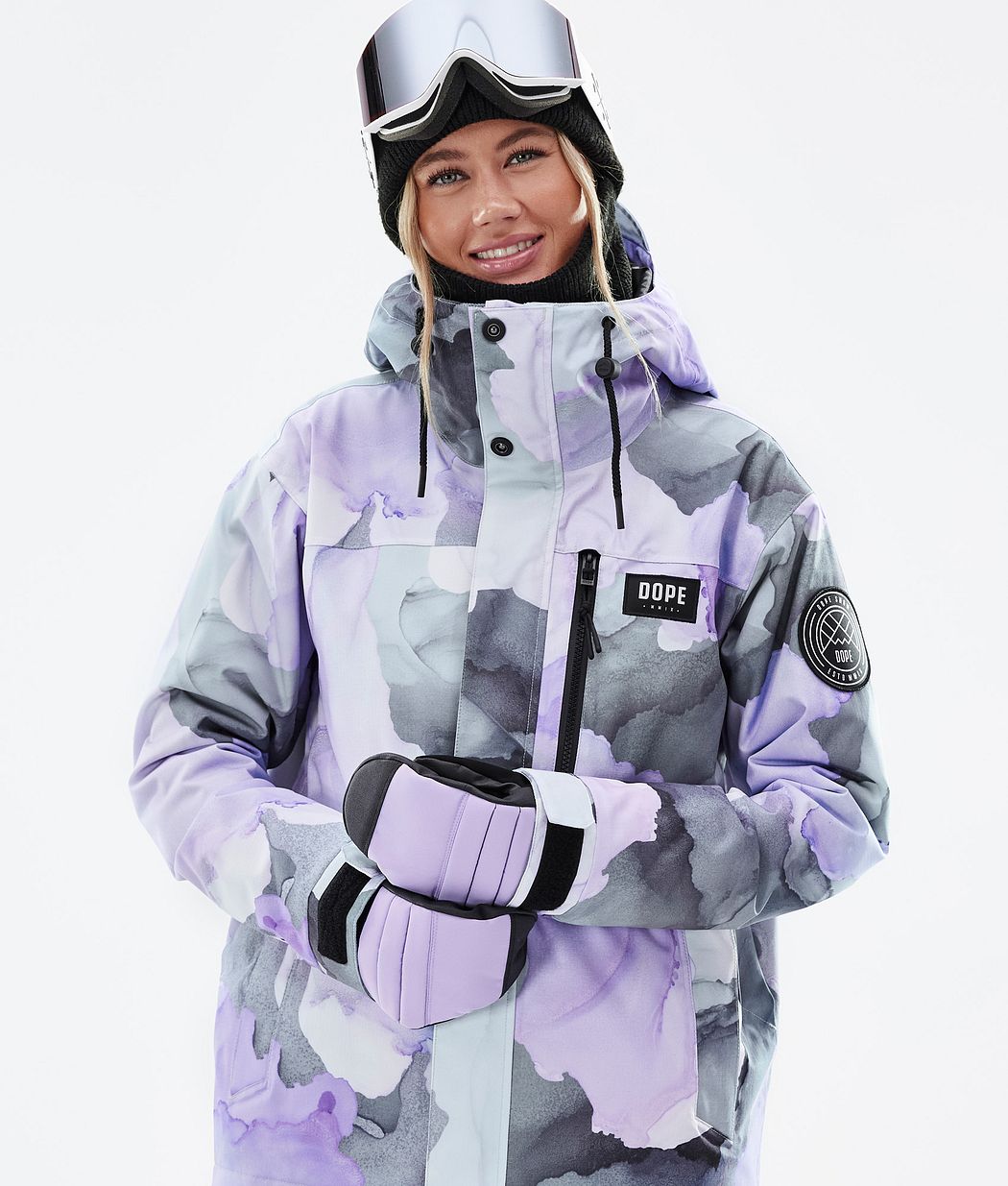 Chaqueta Snowboard Dope Blizzard W Full Zip Mujer Moradas | 079-KGBPAC