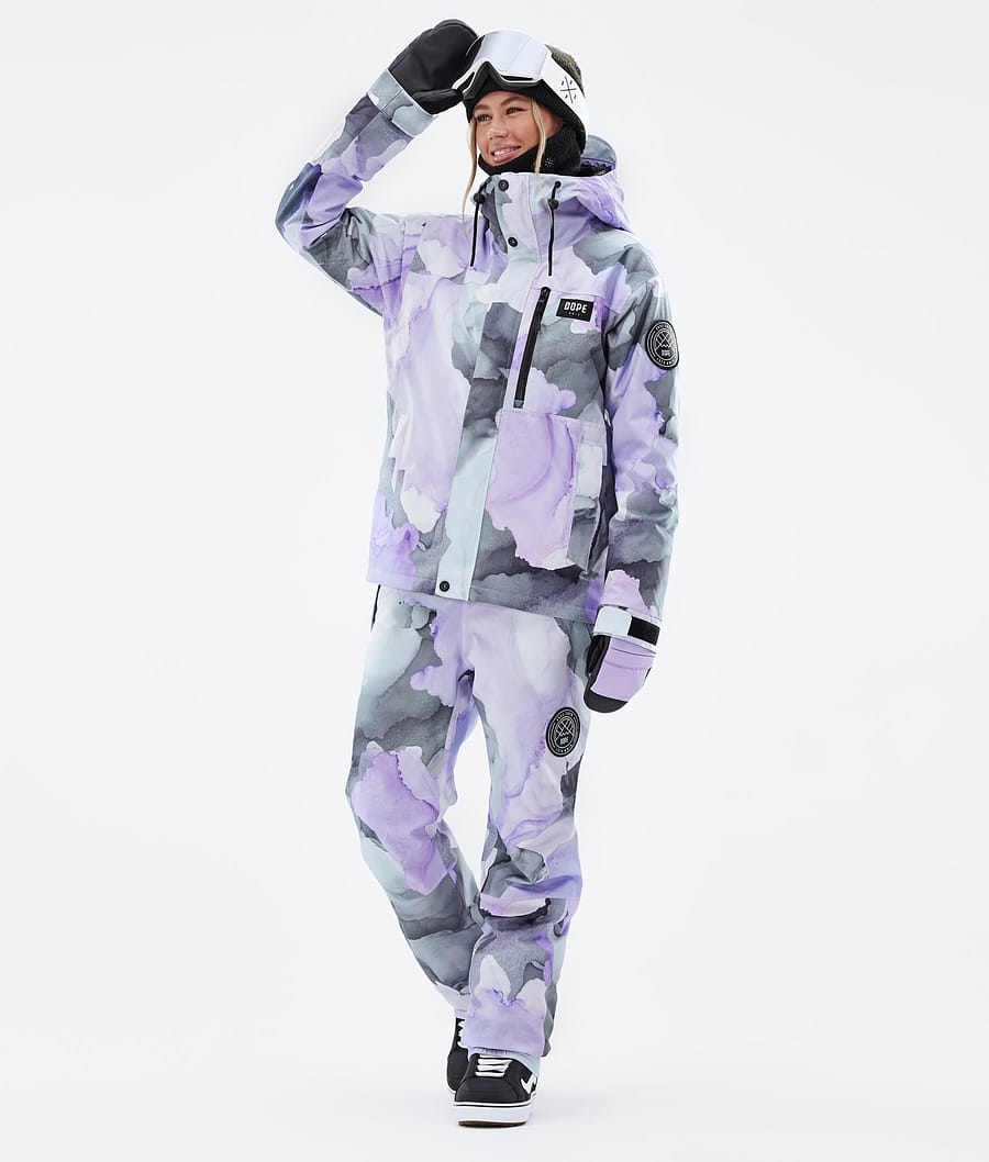 Chaqueta Snowboard Dope Blizzard W Full Zip Mujer Moradas | 079-KGBPAC