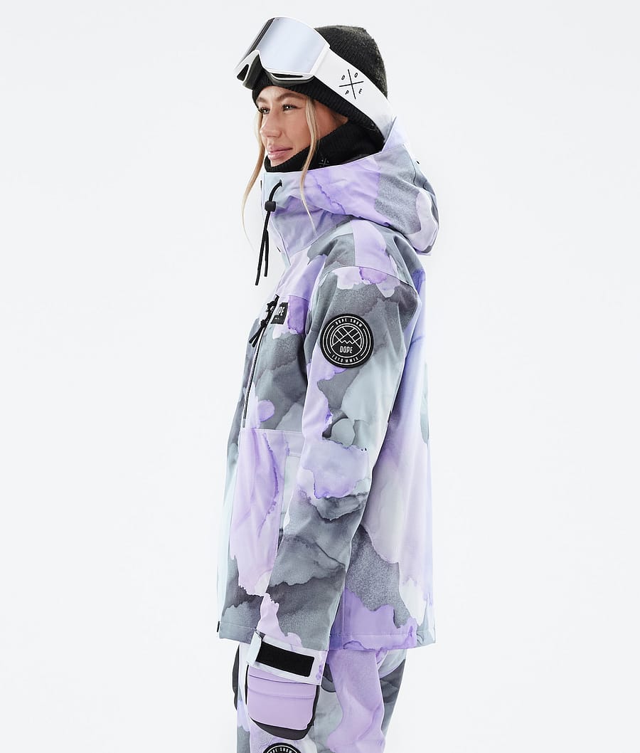 Chaqueta Snowboard Dope Blizzard W Full Zip Mujer Moradas | 079-KGBPAC