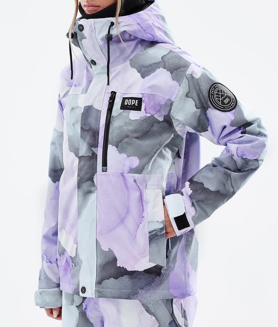 Chaqueta Snowboard Dope Blizzard W Full Zip Mujer Moradas | 079-KGBPAC
