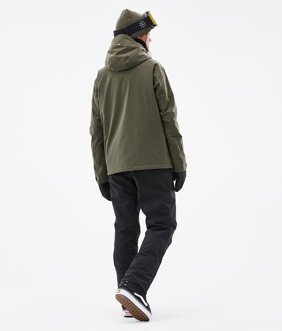 Chaqueta Snowboard Dope Blizzard W Full Zip Mujer Verde Oliva Verde | 903-JIPBMF
