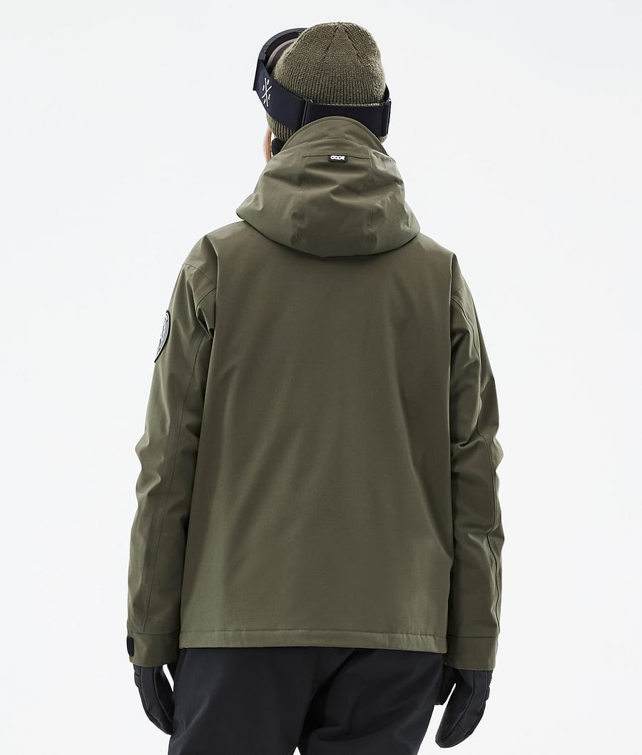Chaqueta Snowboard Dope Blizzard W Full Zip Mujer Verde Oliva Verde | 903-JIPBMF