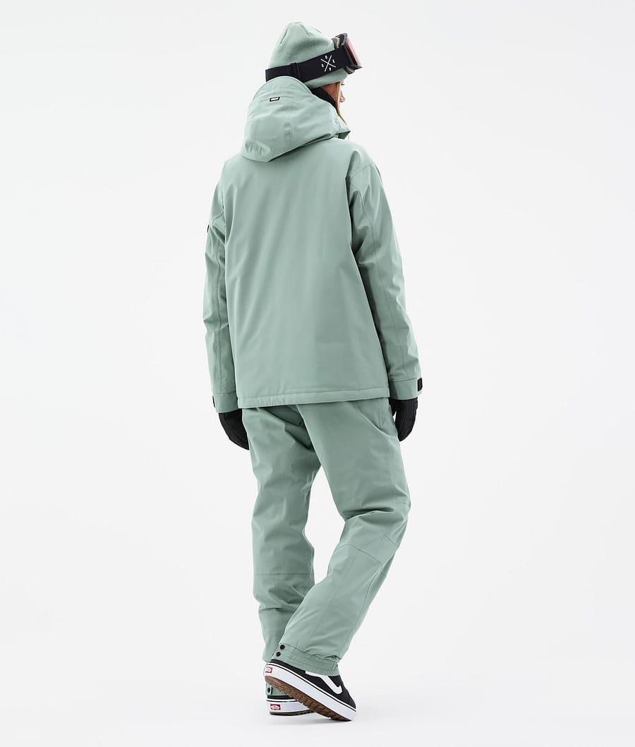 Chaqueta Snowboard Dope Blizzard W Mujer Verde | 107-JMDIQT