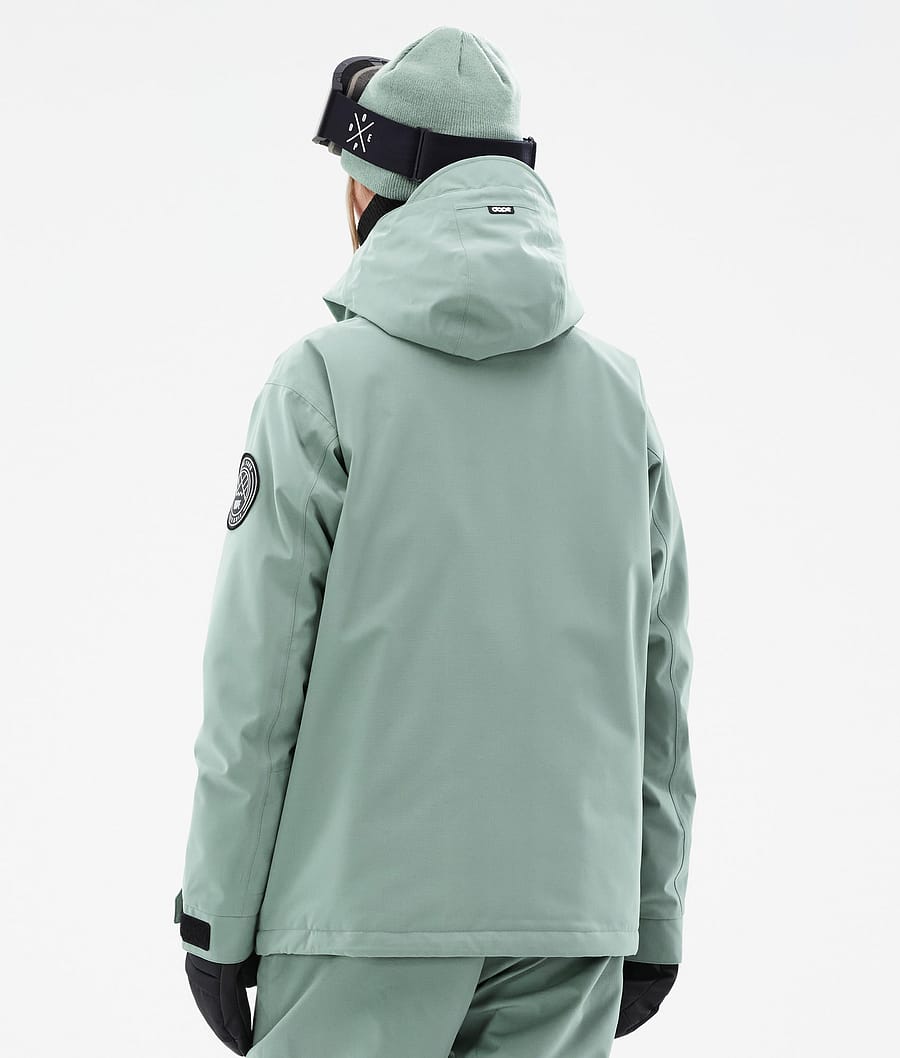 Chaqueta Snowboard Dope Blizzard W Mujer Verde | 107-JMDIQT