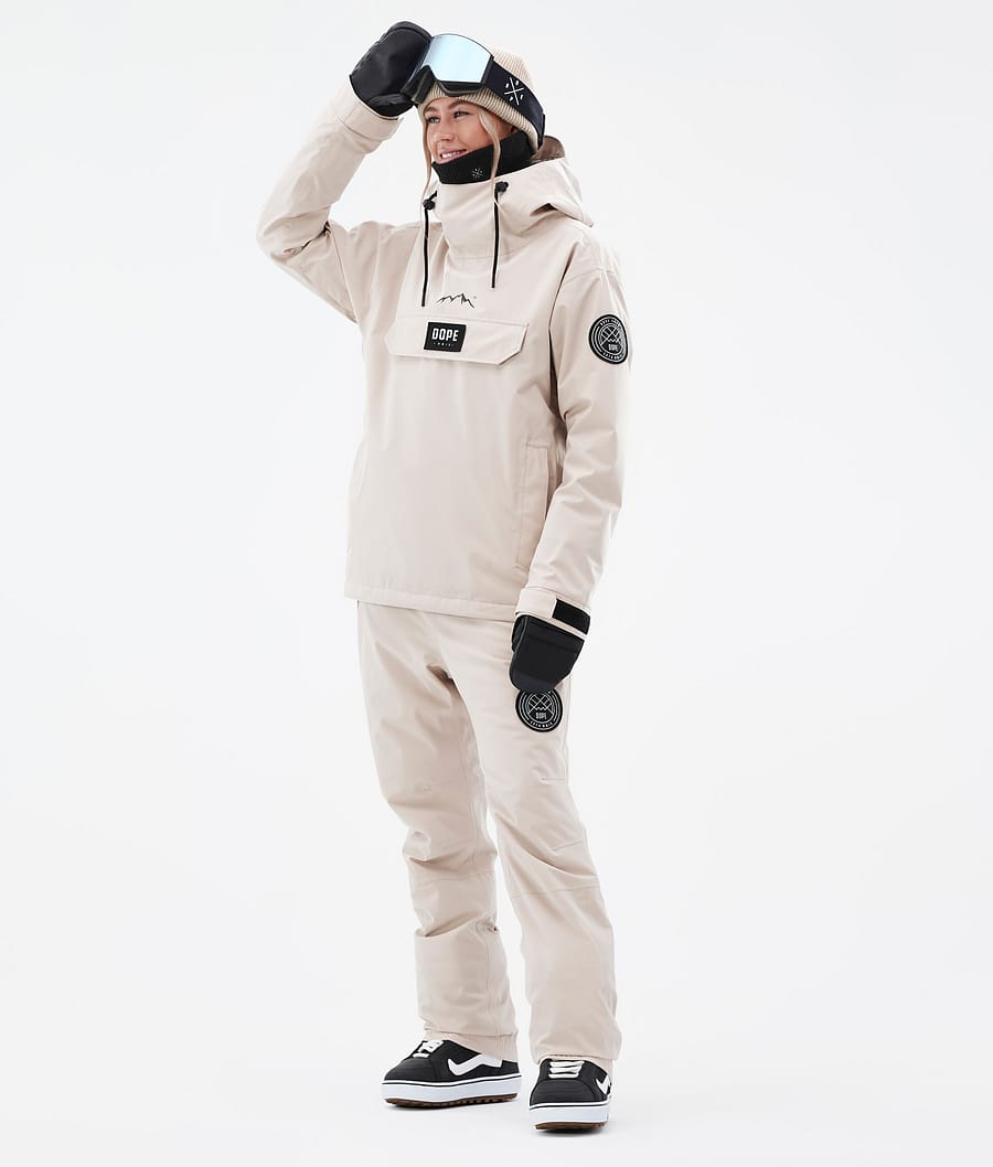 Chaqueta Snowboard Dope Blizzard W Mujer Marrones | 140-JCWRMD