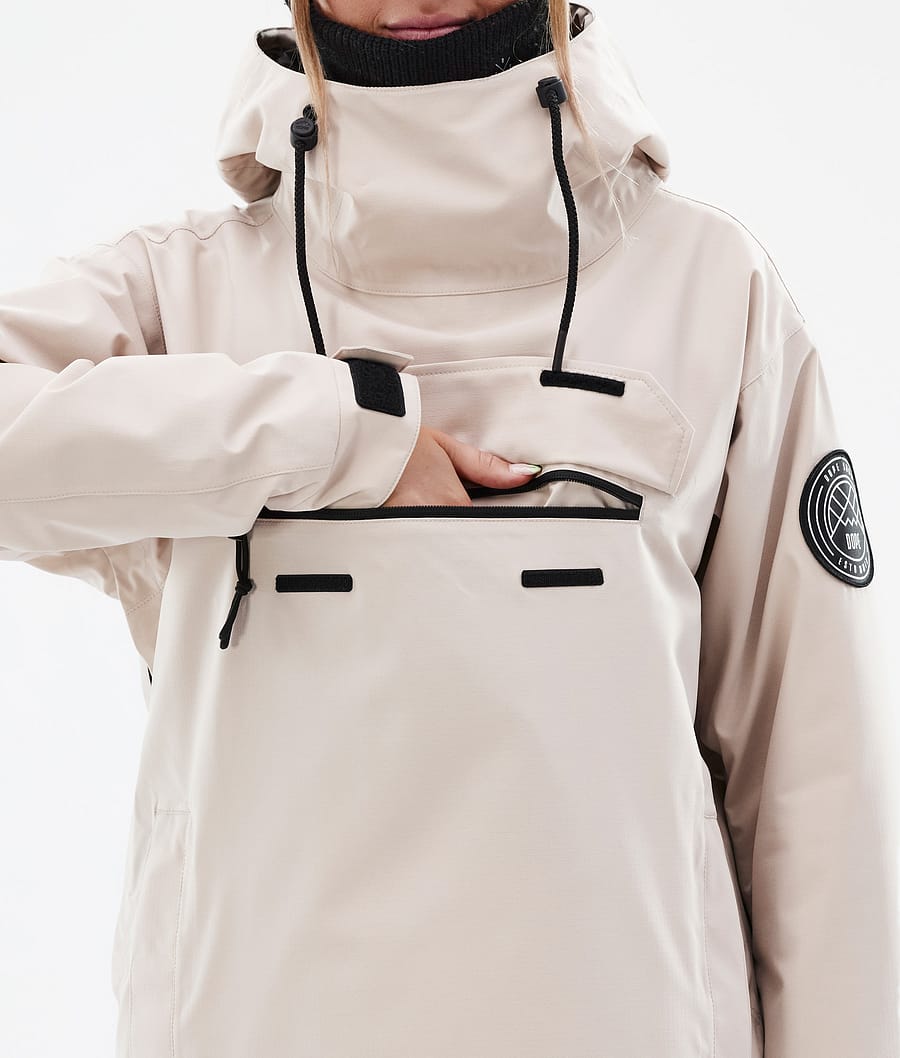 Chaqueta Snowboard Dope Blizzard W Mujer Marrones | 140-JCWRMD