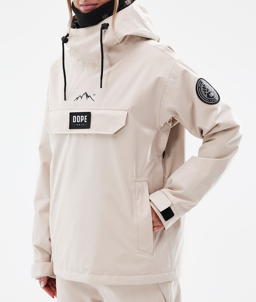 Chaqueta Snowboard Dope Blizzard W Mujer Marrones | 140-JCWRMD