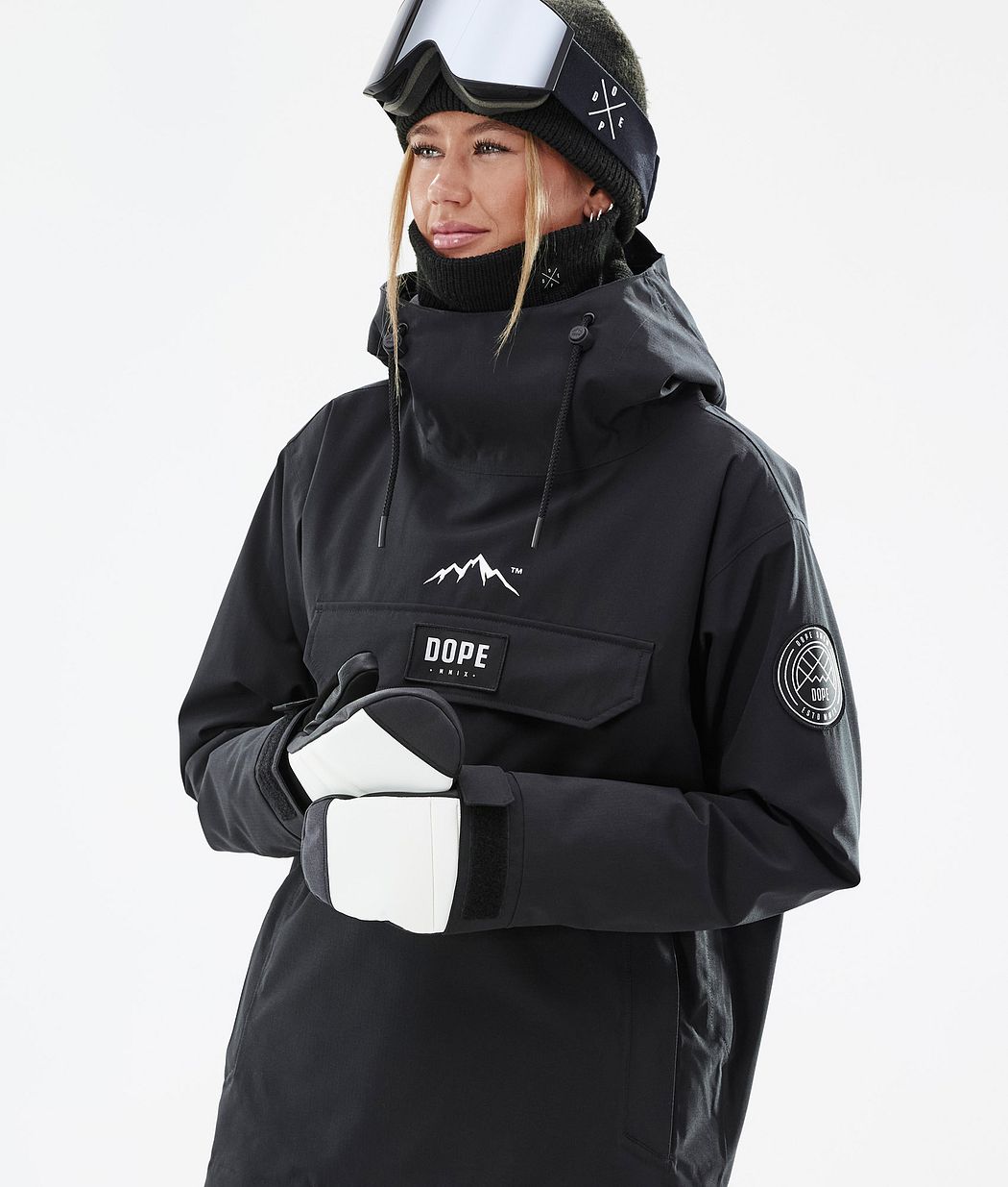 Chaqueta Snowboard Dope Blizzard W Mujer Negras | 276-ZVKIRG