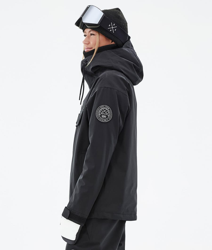 Chaqueta Snowboard Dope Blizzard W Mujer Negras | 276-ZVKIRG