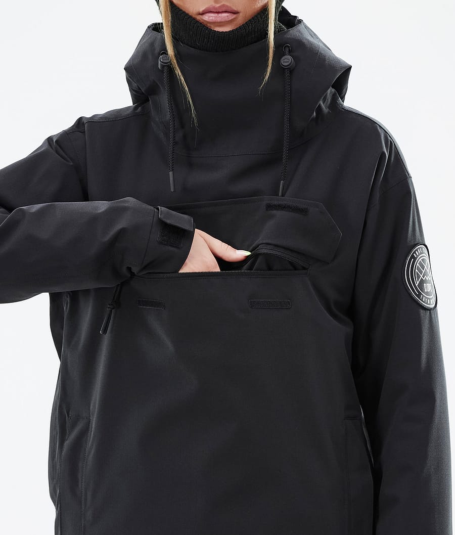 Chaqueta Snowboard Dope Blizzard W Mujer Negras | 276-ZVKIRG
