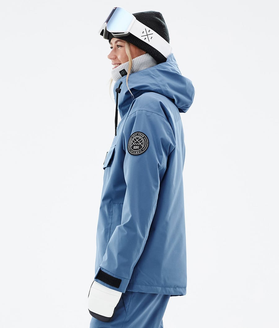 Chaqueta Snowboard Dope Blizzard W Mujer Azules Gris | 321-YMFTSV