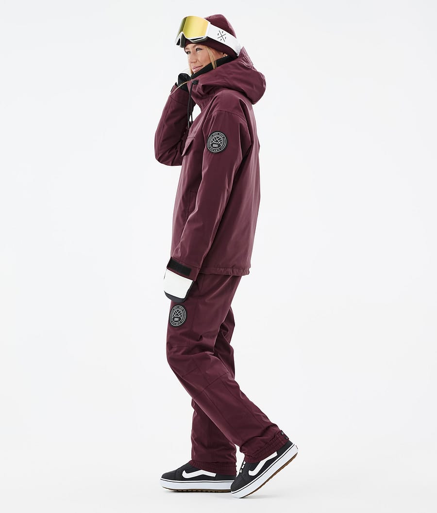 Chaqueta Snowboard Dope Blizzard W Mujer Burdeos | 426-NECRWL