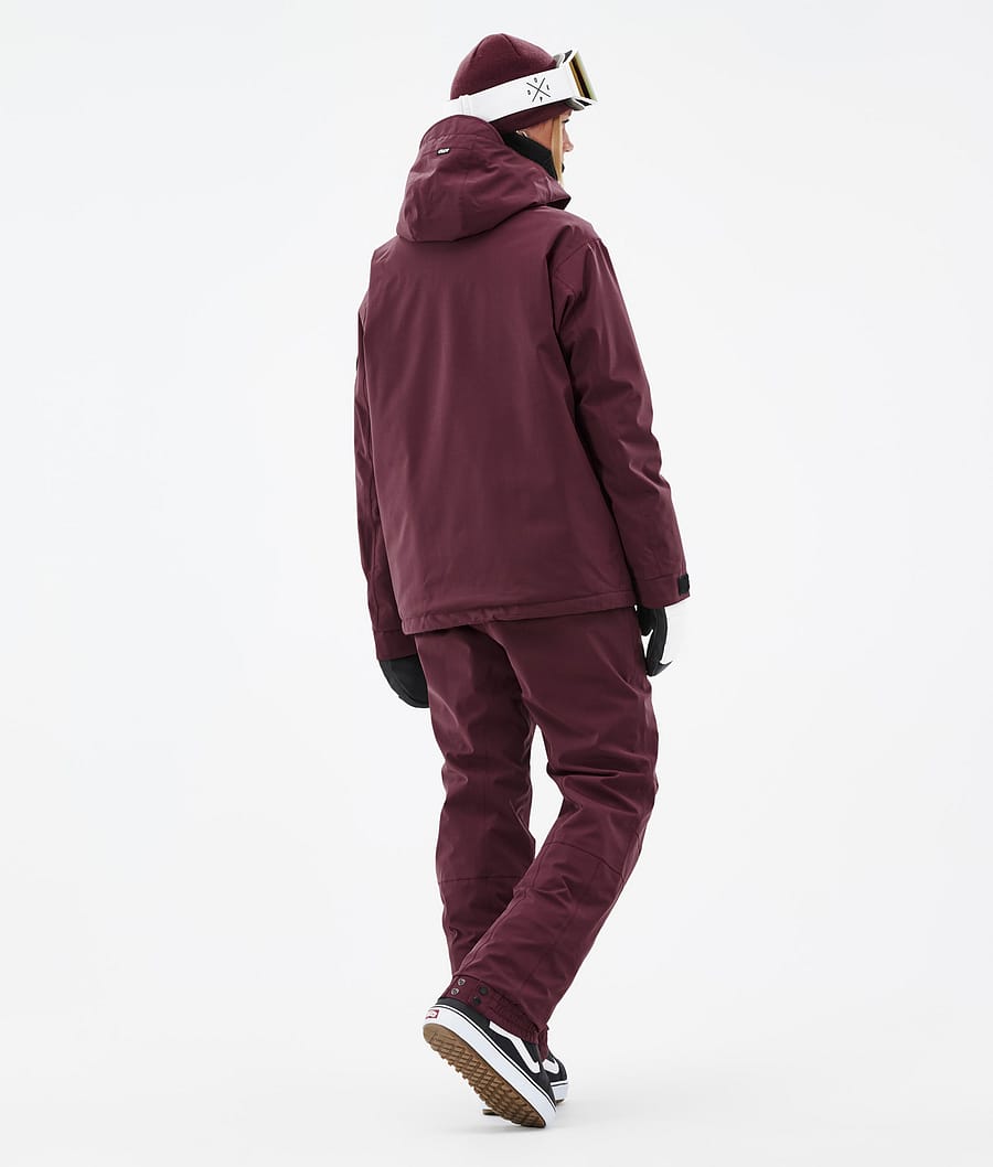 Chaqueta Snowboard Dope Blizzard W Mujer Burdeos | 426-NECRWL