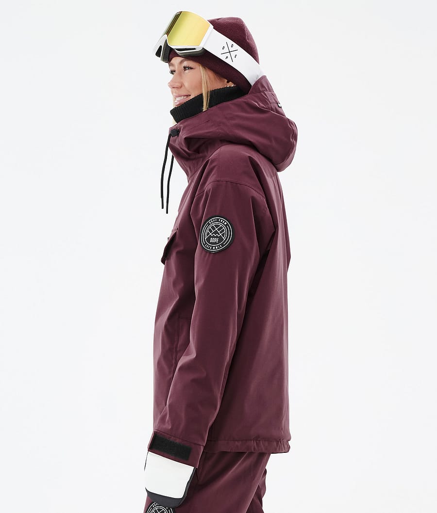 Chaqueta Snowboard Dope Blizzard W Mujer Burdeos | 426-NECRWL