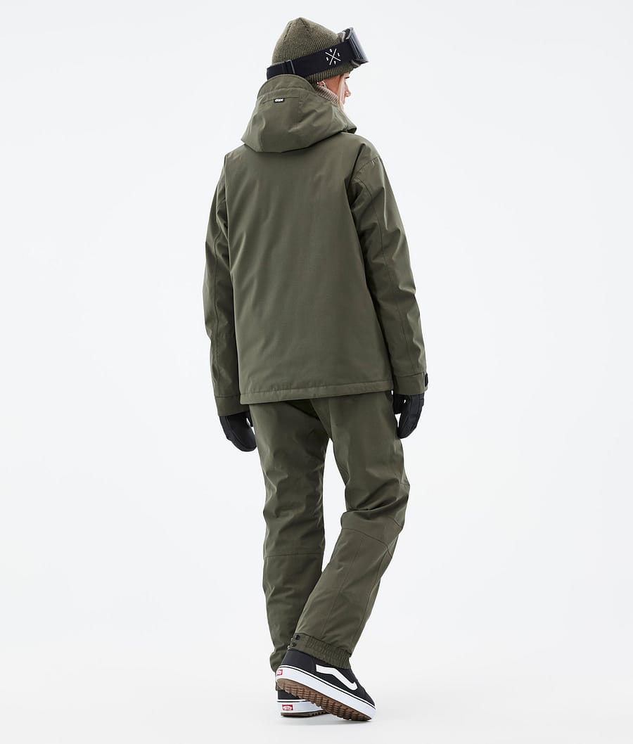 Chaqueta Snowboard Dope Blizzard W Mujer Verde Oliva Verde | 783-NRGAFJ