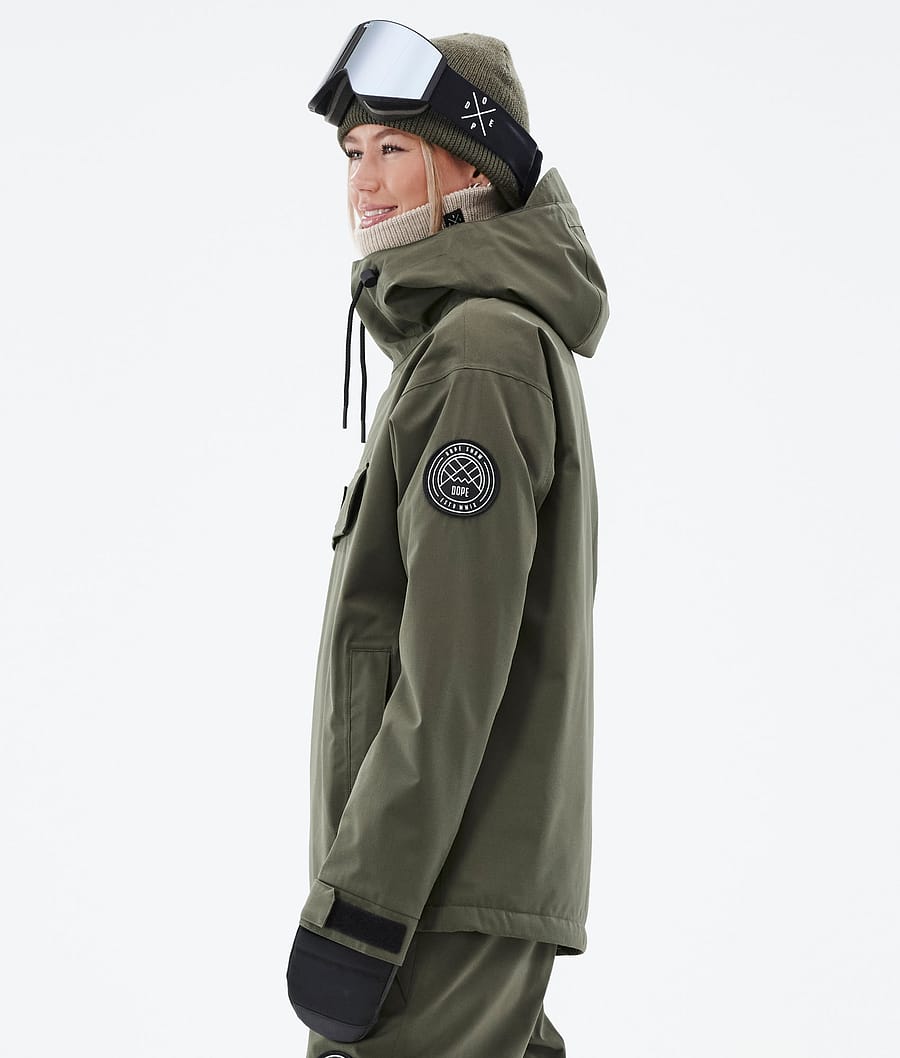Chaqueta Snowboard Dope Blizzard W Mujer Verde Oliva Verde | 783-NRGAFJ