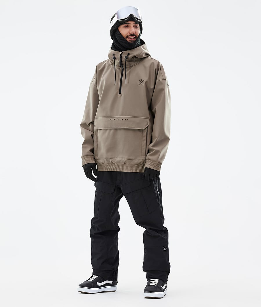 Chaqueta Snowboard Dope Cyclone Hombre Marrones Oscuro | 724-KVANUB