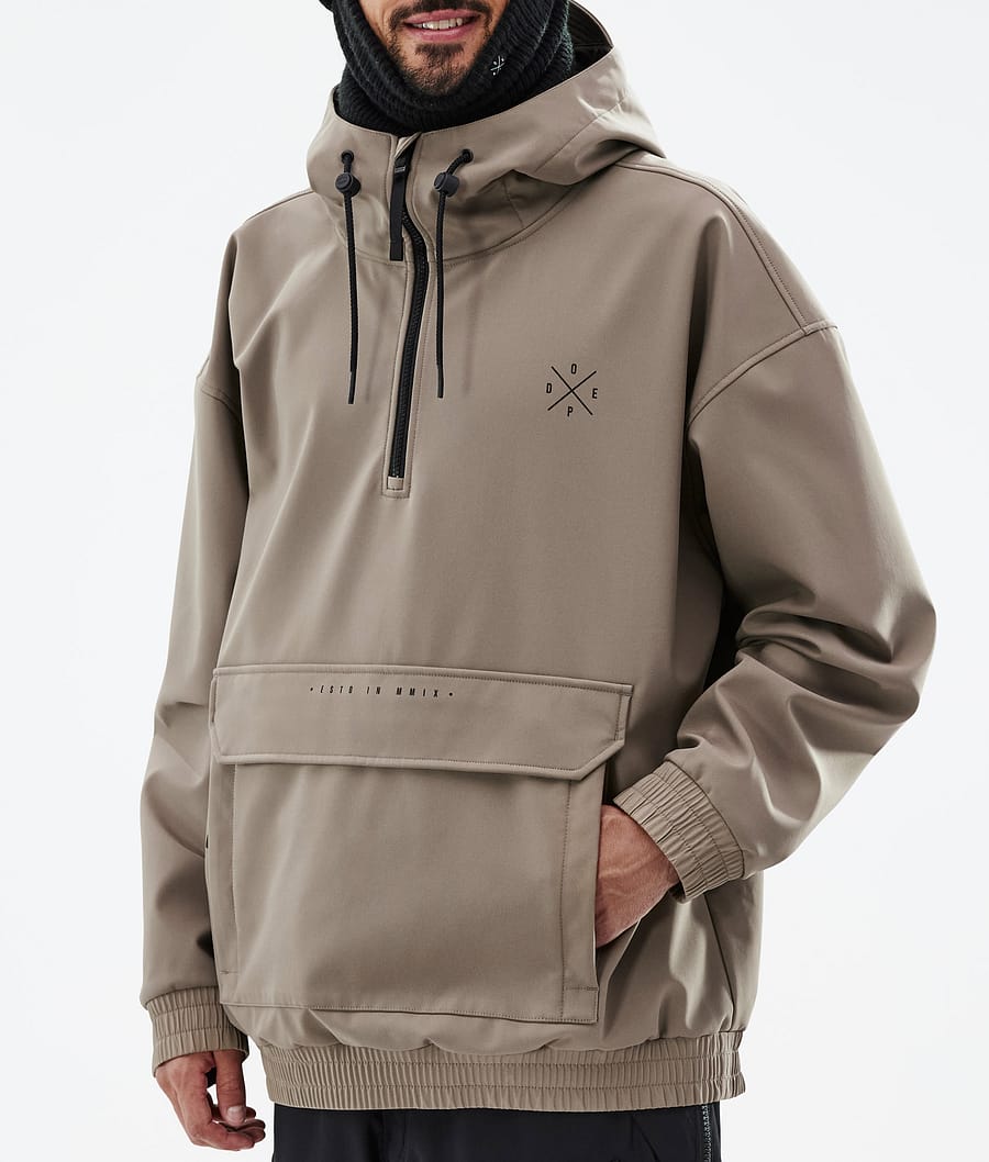 Chaqueta Snowboard Dope Cyclone Hombre Marrones Oscuro | 724-KVANUB