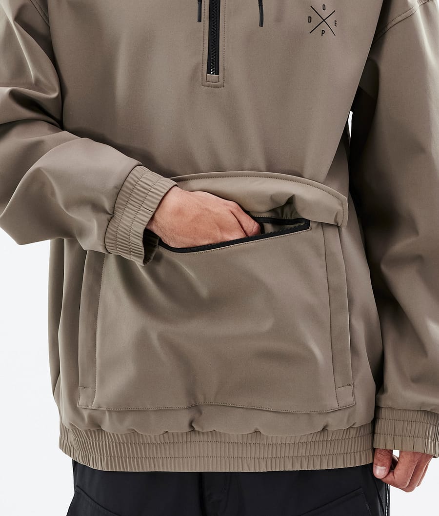 Chaqueta Snowboard Dope Cyclone Hombre Marrones Oscuro | 724-KVANUB