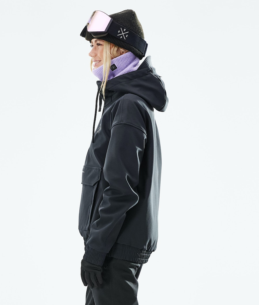 Chaqueta Snowboard Dope Cyclone W 2021 Mujer Negras | 607-QIJKMG