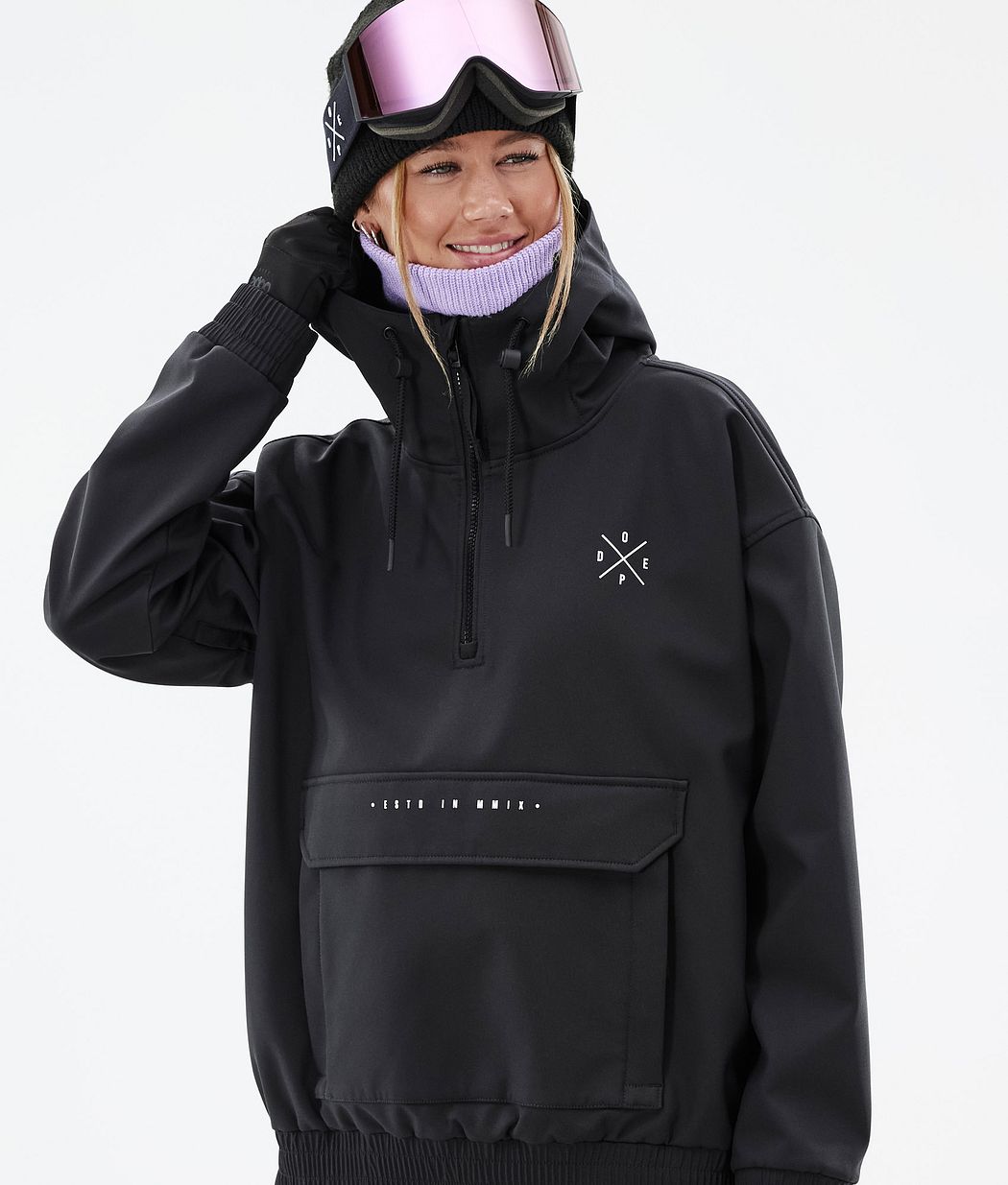 Chaqueta Snowboard Dope Cyclone W Mujer Negras | 184-JSXFUW