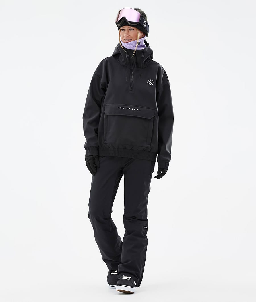 Chaqueta Snowboard Dope Cyclone W Mujer Negras | 184-JSXFUW