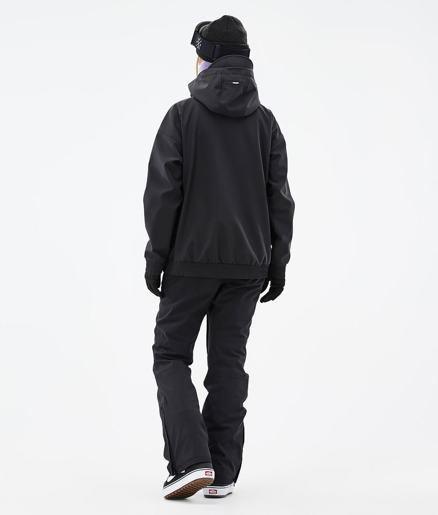 Chaqueta Snowboard Dope Cyclone W Mujer Negras | 184-JSXFUW