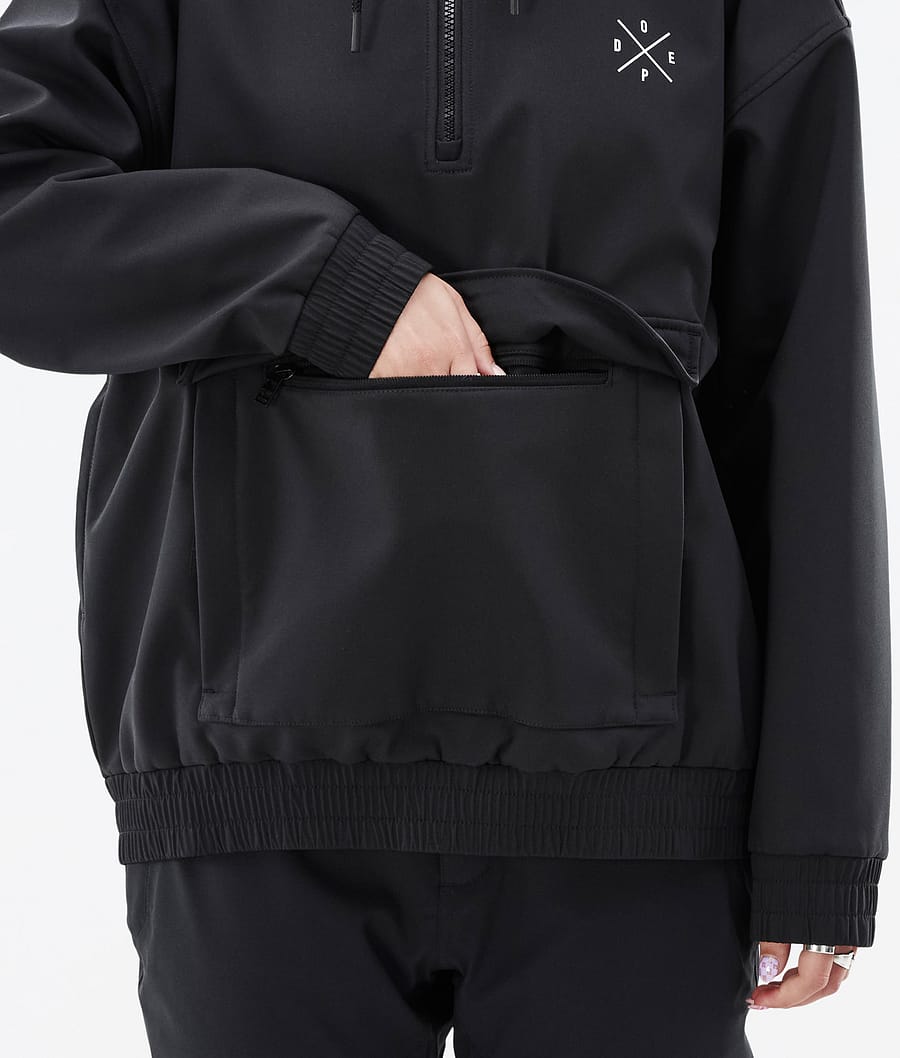Chaqueta Snowboard Dope Cyclone W Mujer Negras | 184-JSXFUW