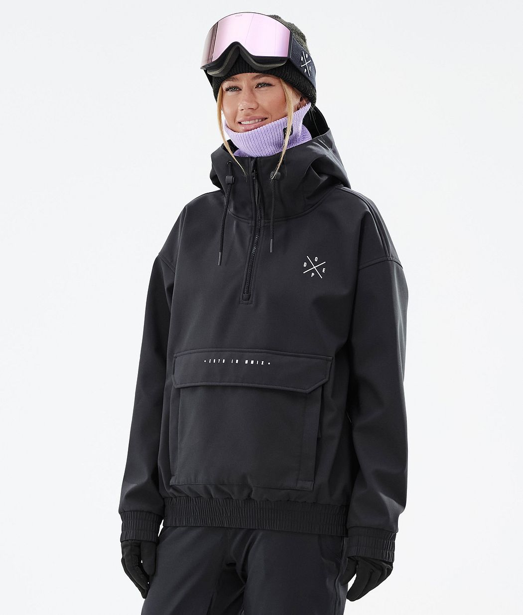 Chaqueta Snowboard Dope Cyclone W Mujer Negras | 184-JSXFUW