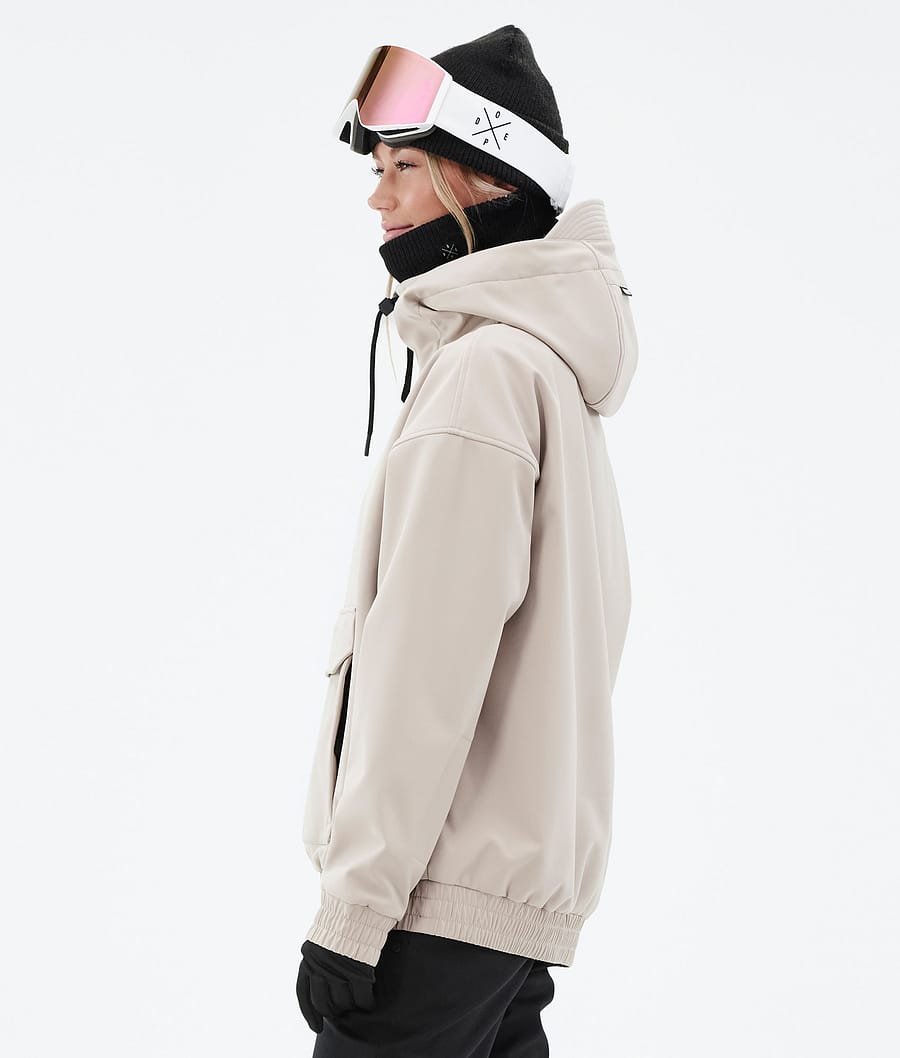 Chaqueta Snowboard Dope Cyclone W Mujer Marrones | 407-RPQCXE