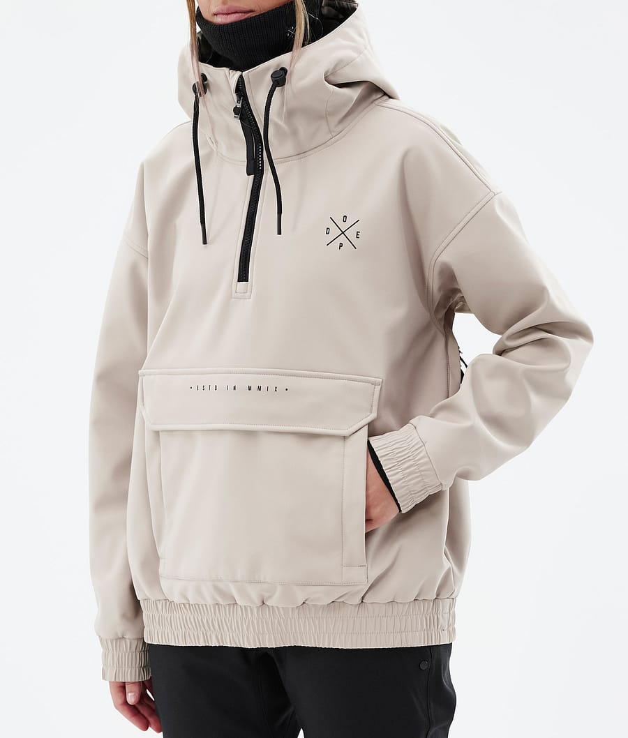 Chaqueta Snowboard Dope Cyclone W Mujer Marrones | 407-RPQCXE
